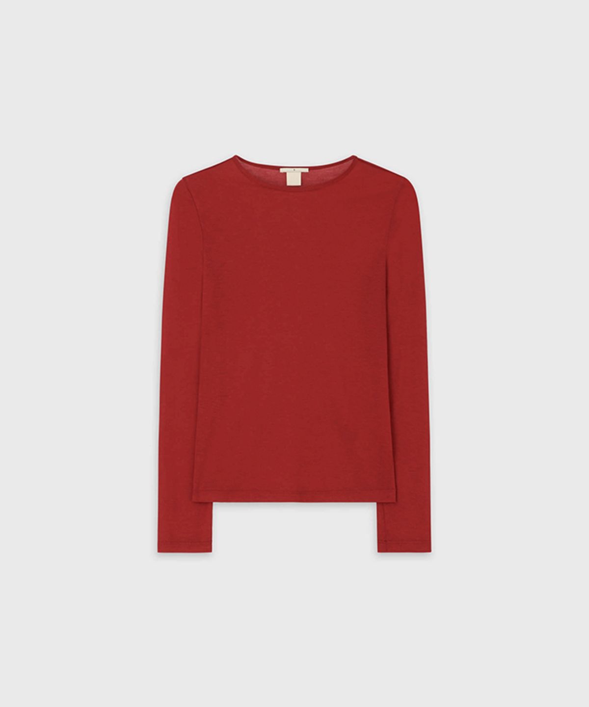 더룸(THELOOM) SEE-THROUGH TEE_RED