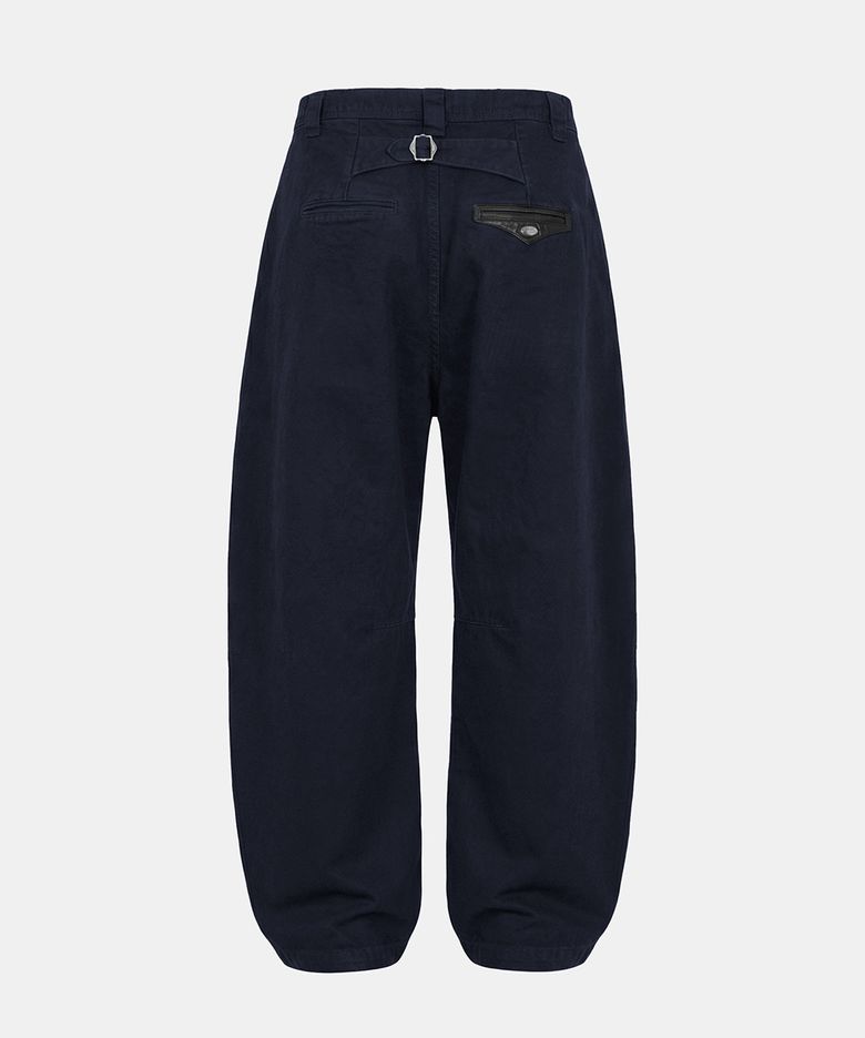 Mystic Formal Curved Chino Pants - Navy