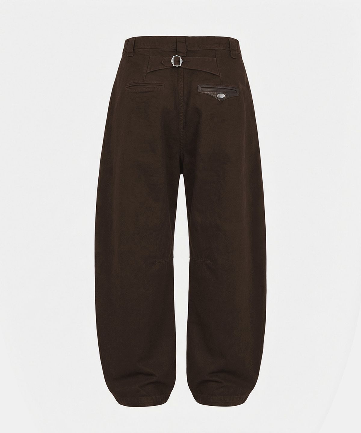 배드블러드(BADBLOOD) Mystic Formal Curved Chino Pants - Brown