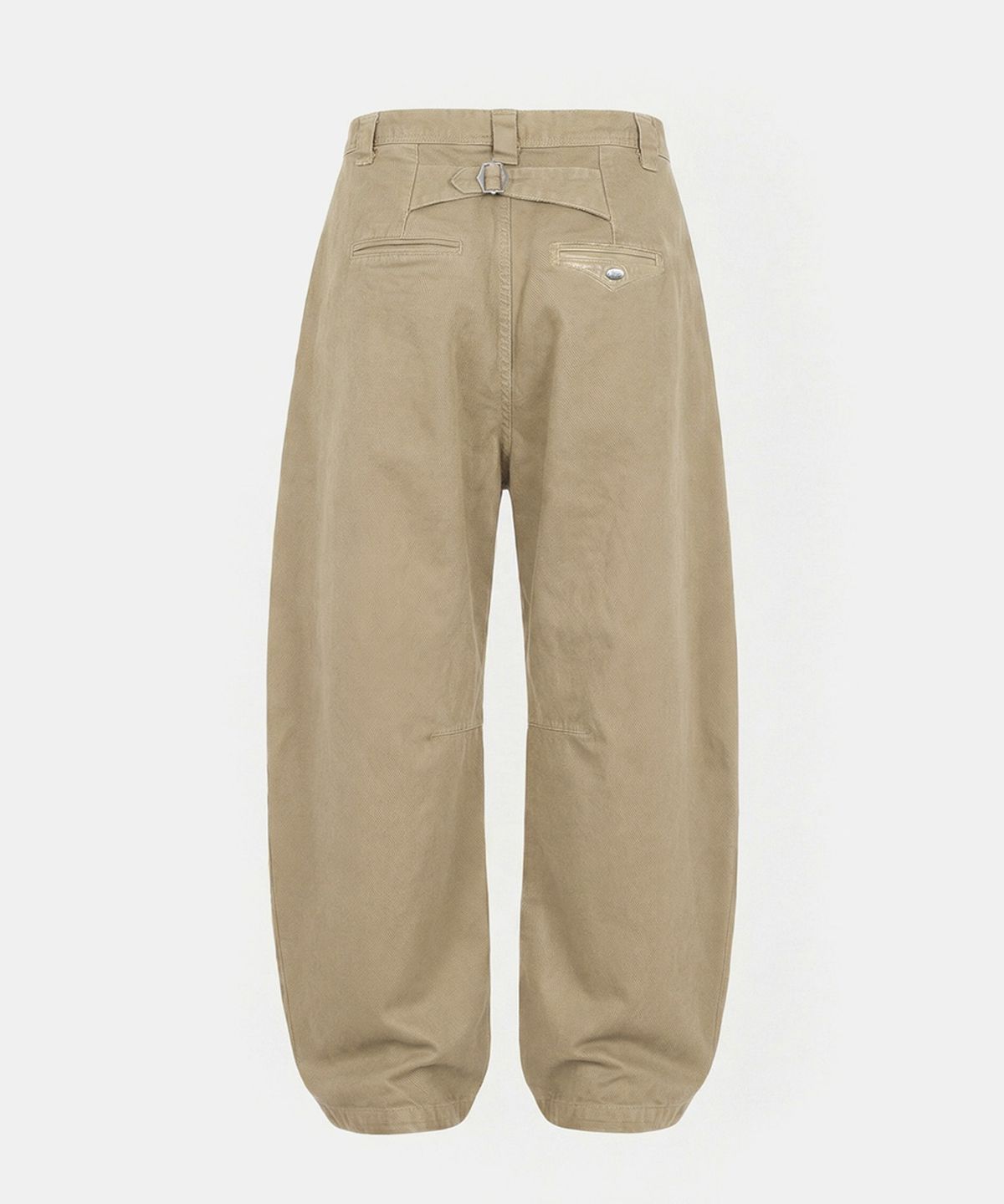 배드블러드(BADBLOOD) Mystic Formal Curved Chino Pants - Beige