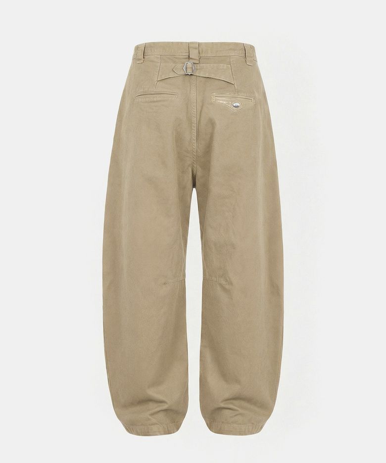 Mystic Formal Curved Chino Pants - Beige