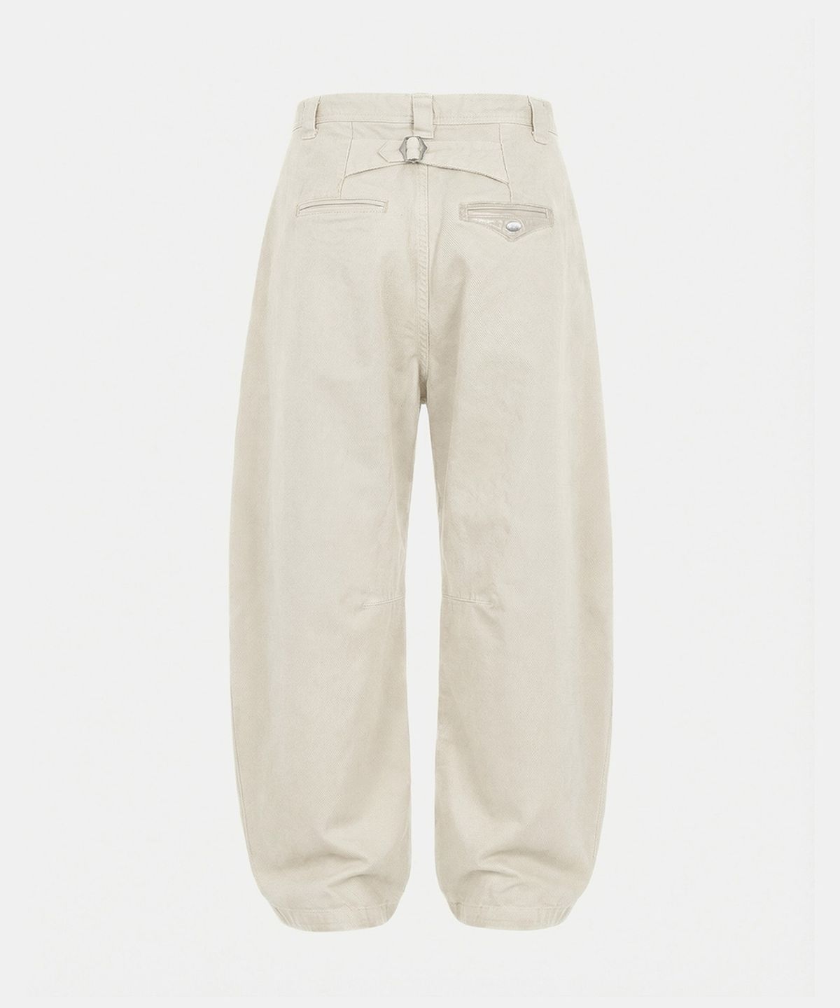 배드블러드(BADBLOOD) Mystic Formal Curved Chino Pants - Cream