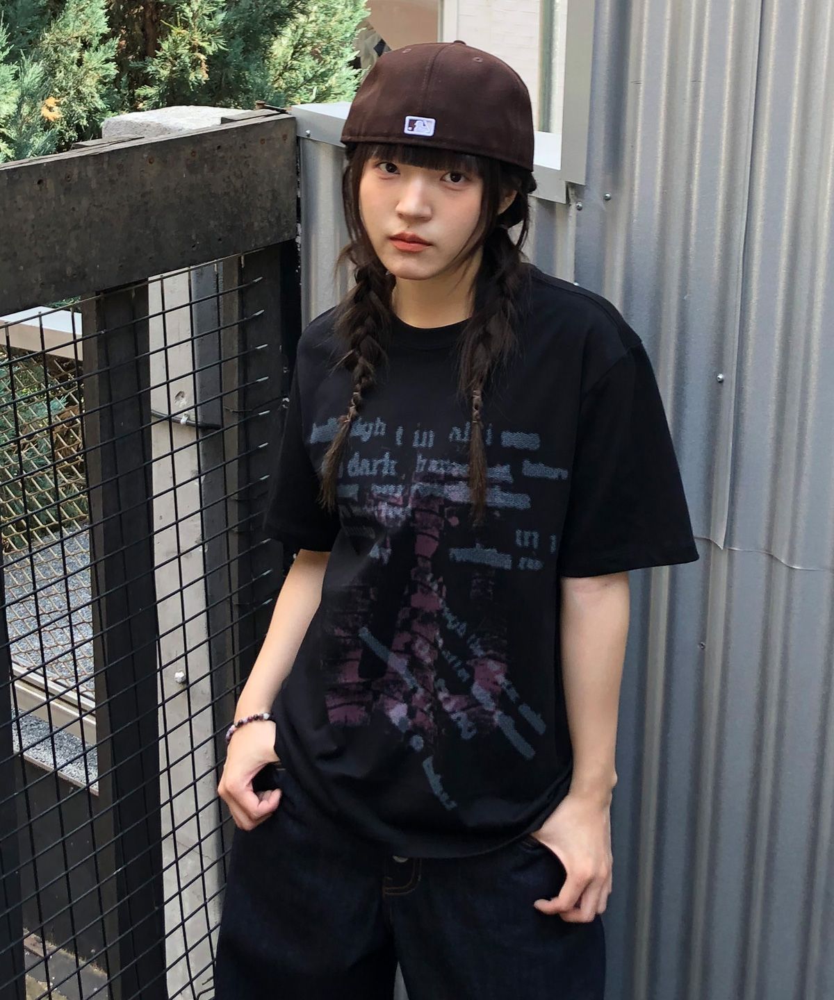 기철(KICHUL) Area 71 T-shirt (Black)