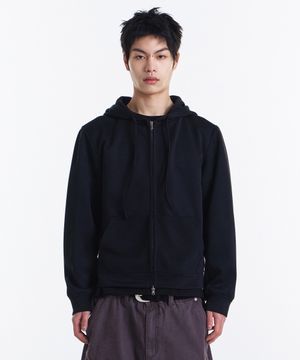 Backflip Hood Zip-Up (Black)