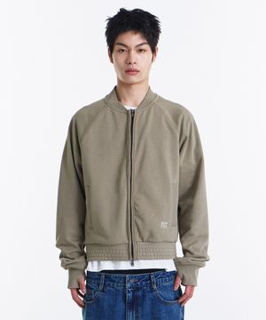 Uniform Sweat Jacket (Beige)