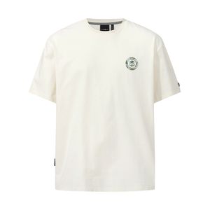 유니 까모 스컬 그래픽 티셔츠