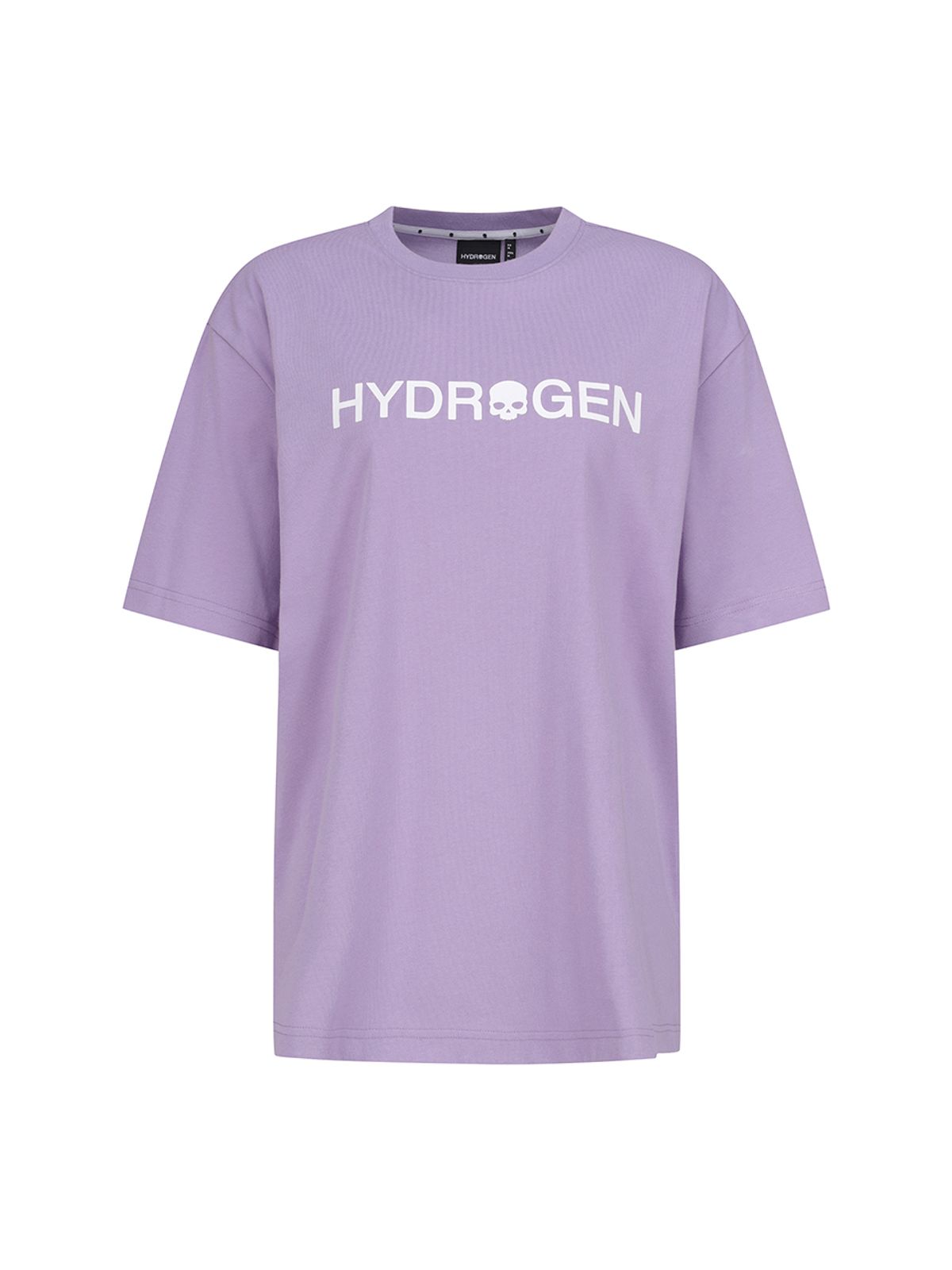 하이드로겐(HYDROGEN) 유니 베이직 빅로고 반팔라운드