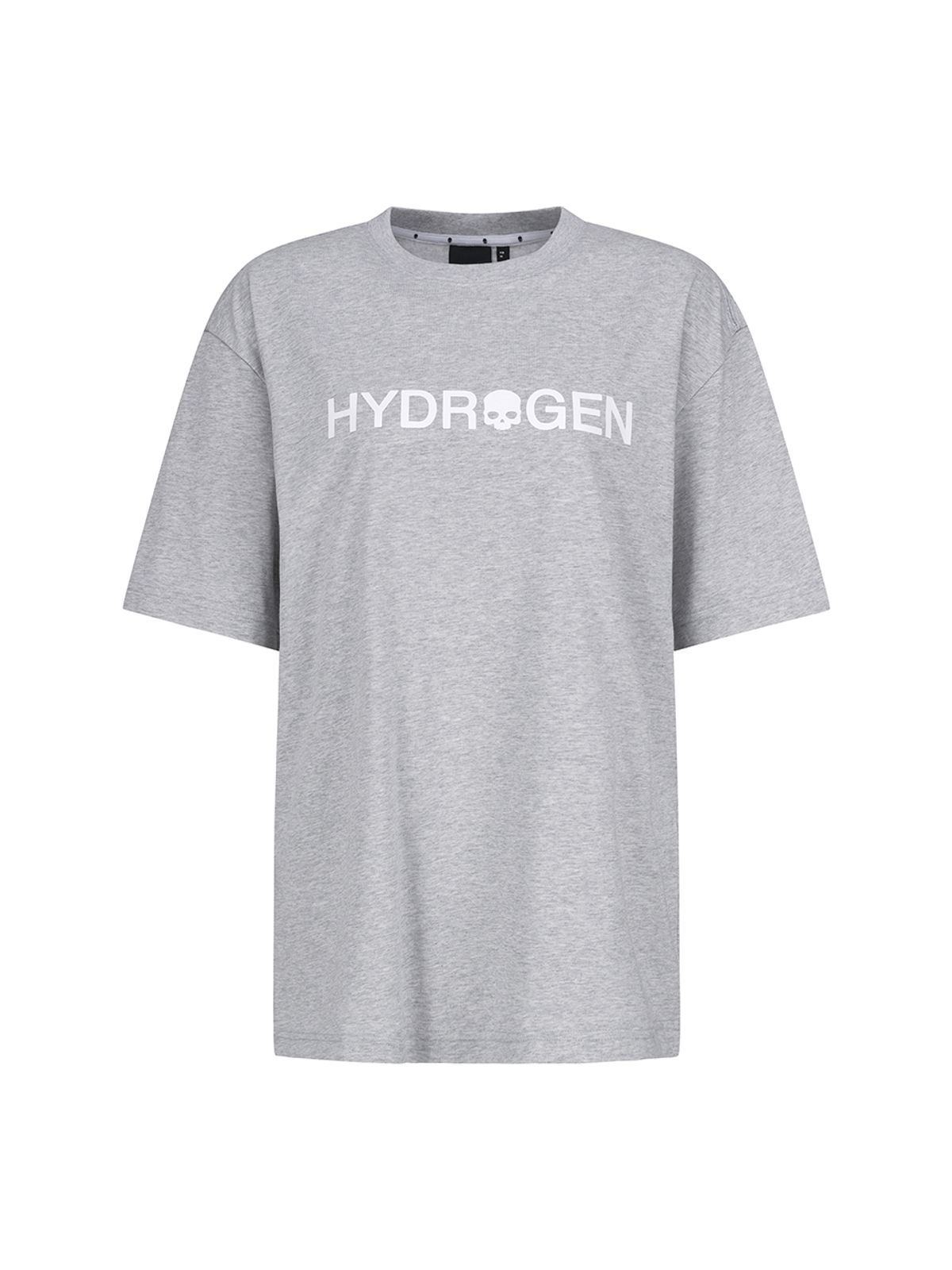 하이드로겐(HYDROGEN) 유니 베이직 빅로고 반팔라운드