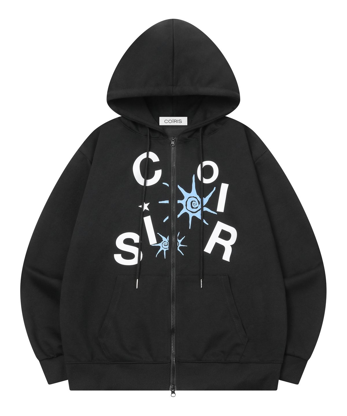 코이리스(COIRIS) 로아 퍼즐 로고 후드 집업 남녀공용