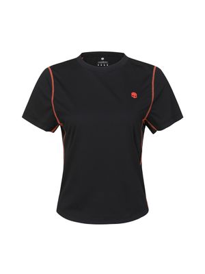 여성 스마트드라이 오버핏 반팔라운드