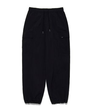 나일론 카고 팬츠 블랙