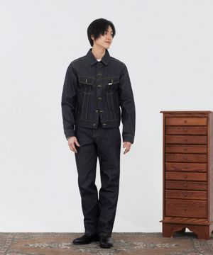 [101st] 라이더스 쿠로키 데님 팬츠 인디고 로우