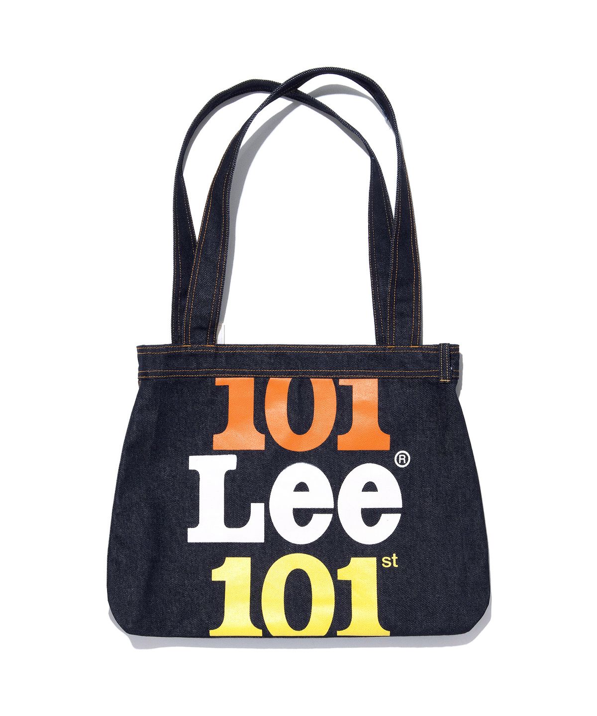 리(LEE) [101st] 셀레브레이션 데님 토트백 인디고 로우