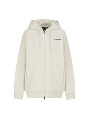 유니 베이직 리니어로고 후디집업