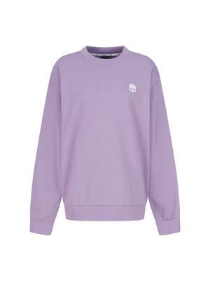 유니 베이직 스컬로고 맨투맨