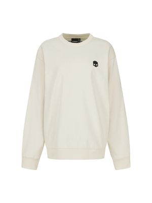 유니 베이직 스컬로고 맨투맨