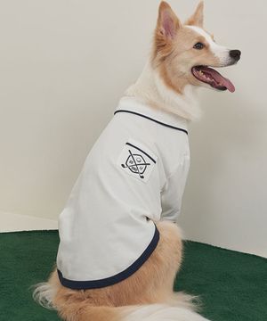 강아지 중형견 대형견 골프포켓티 네이비