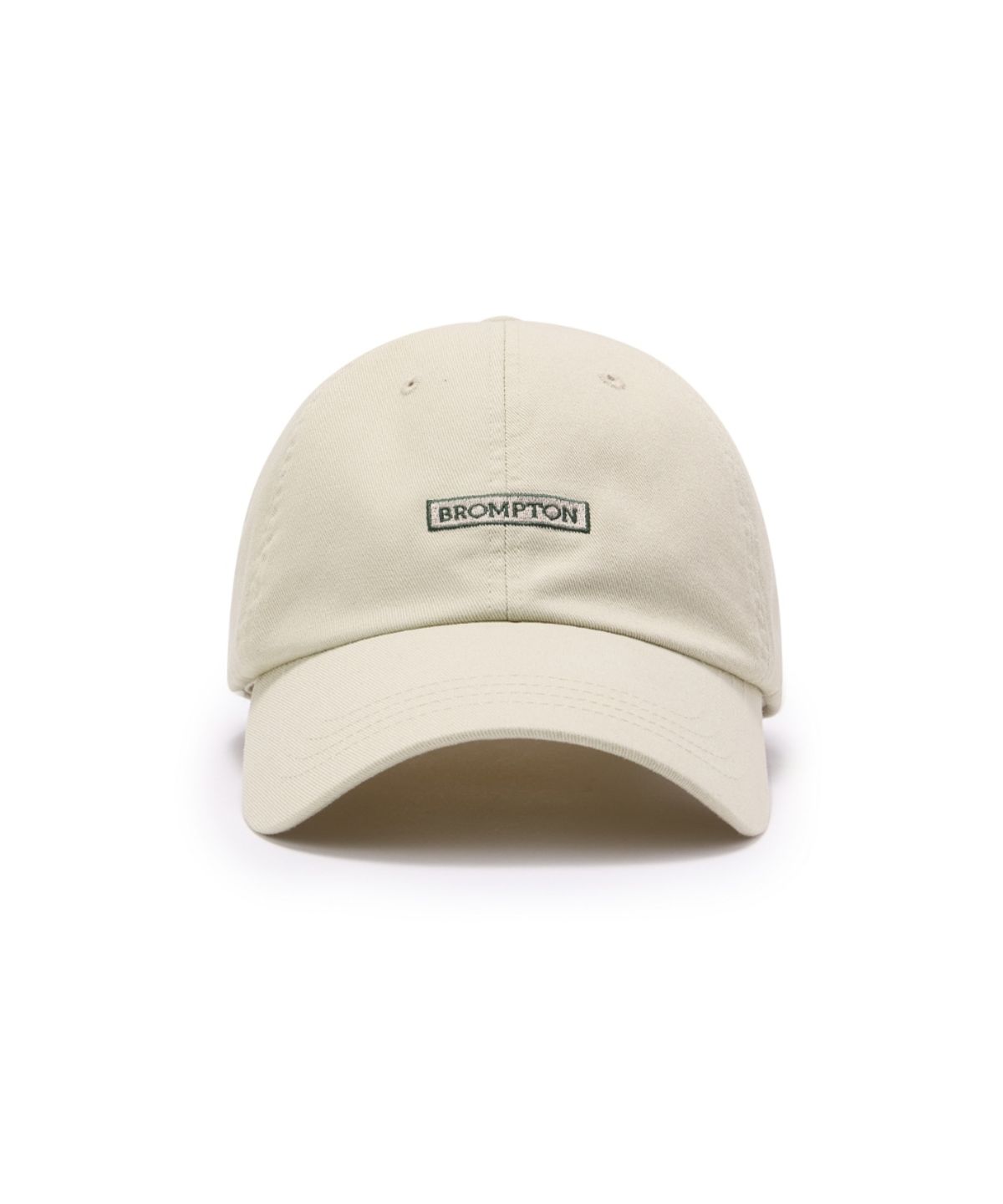 브롬톤 런던(BROMPTON LONDON) COTTON TWILL BASIC BALL CAP - BEIGE (P265AHA106)