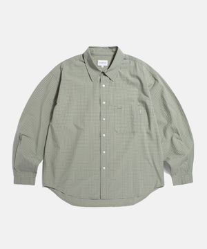 Multi Check Comfort Shirt Olive