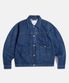 (JPN Fabric)Type 1 Kaihara Denim Trucker Jacket Mid Indigo