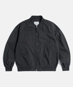 Zip Front Deck Jacket Black