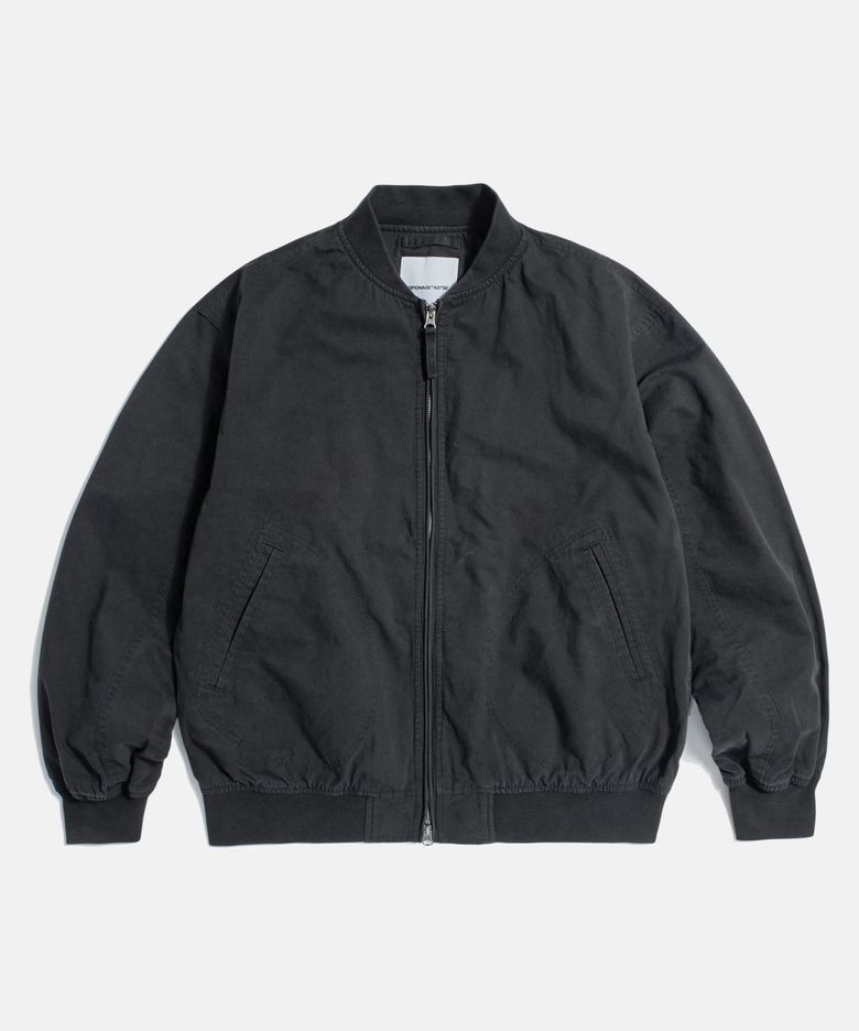 Zip Front Deck Jacket Black