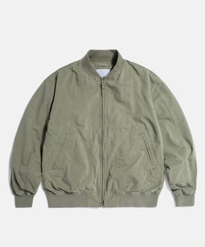 Zip Front Deck Jacket Olive