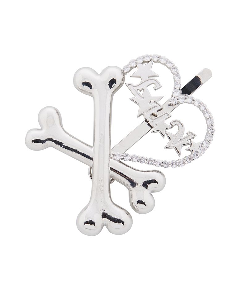 EL HEART BONE PIN(SILVER)