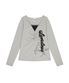 EL HORSE SLIM-FIT TEE(GRAY)