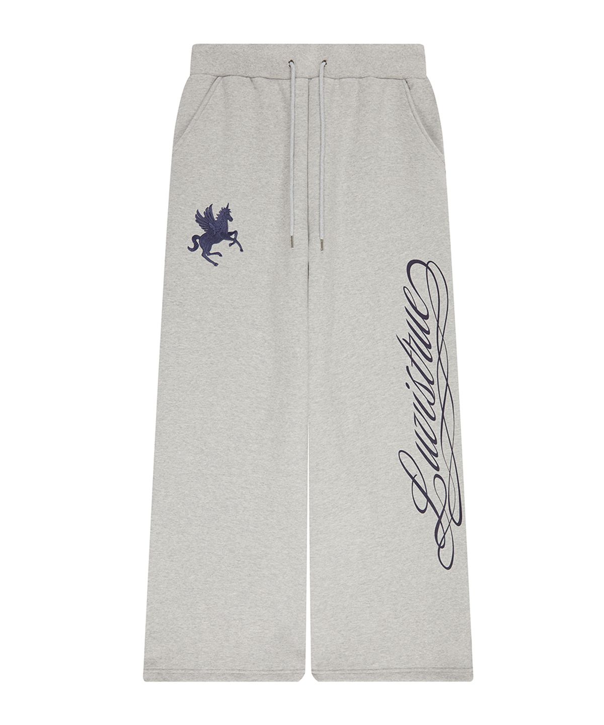 러브이즈트루(LUVISTRUE) EL UNICORN TRAINING PANTS(GRAY)