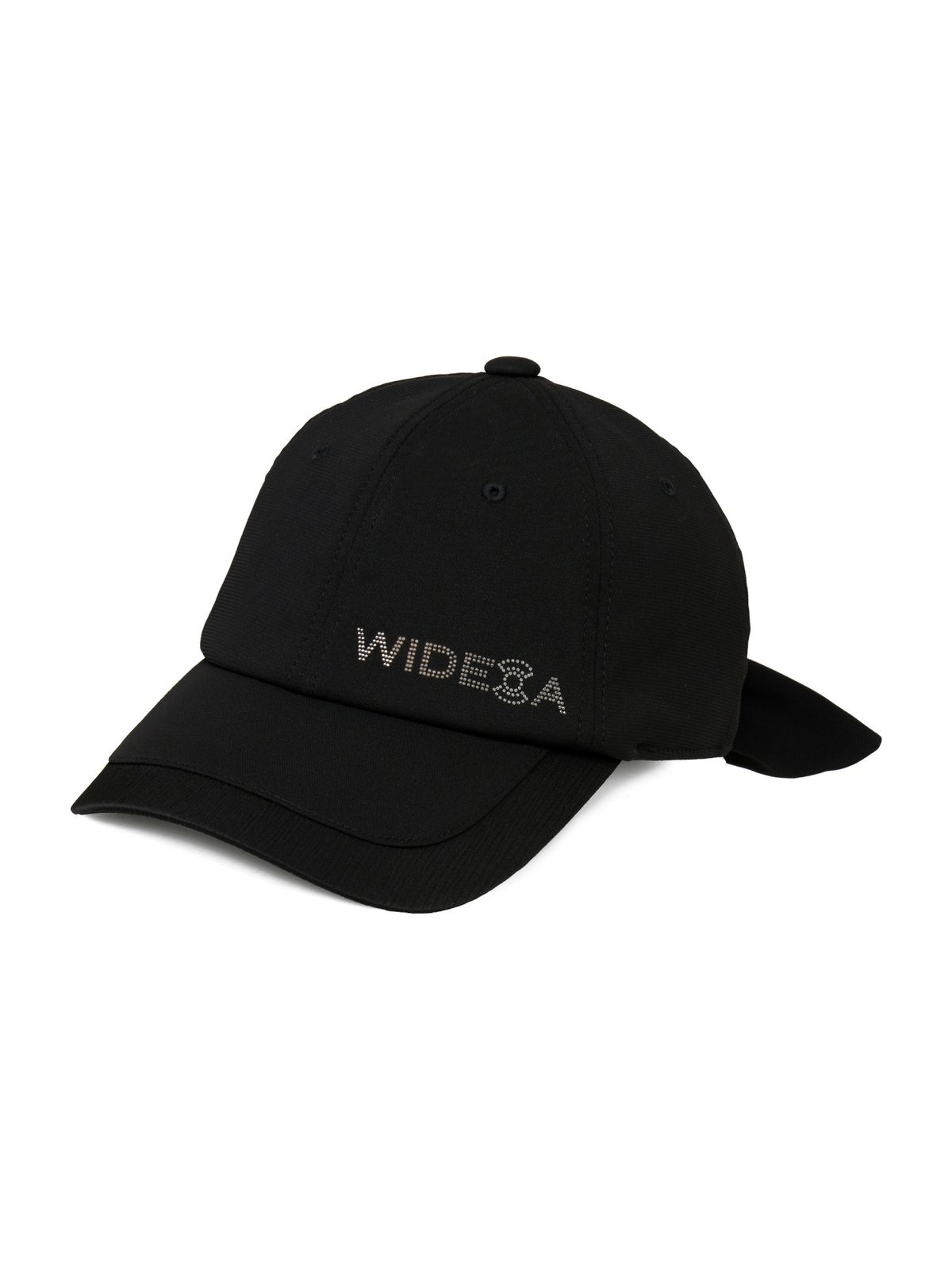 와이드앵글(WIDEANGLE) CO 셔링 리본 볼캡_Black