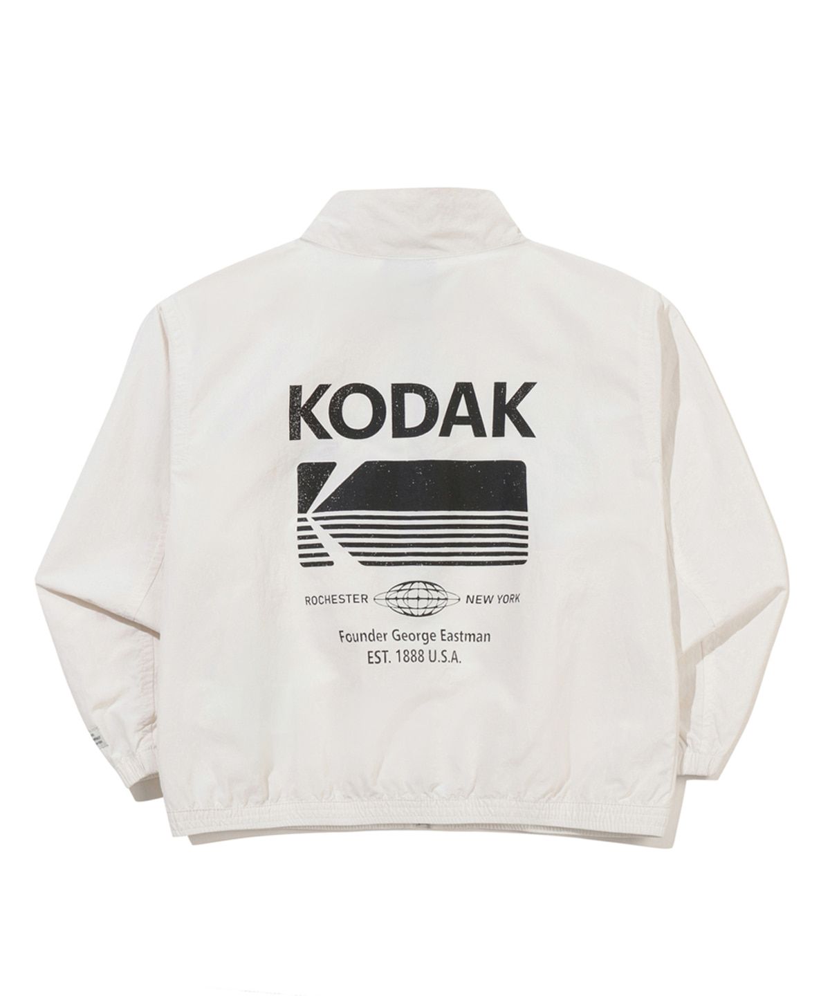 코닥 키즈(KODAK KIDS) 에센셜 빅로고 스탠넥 자켓 키즈 IVORY