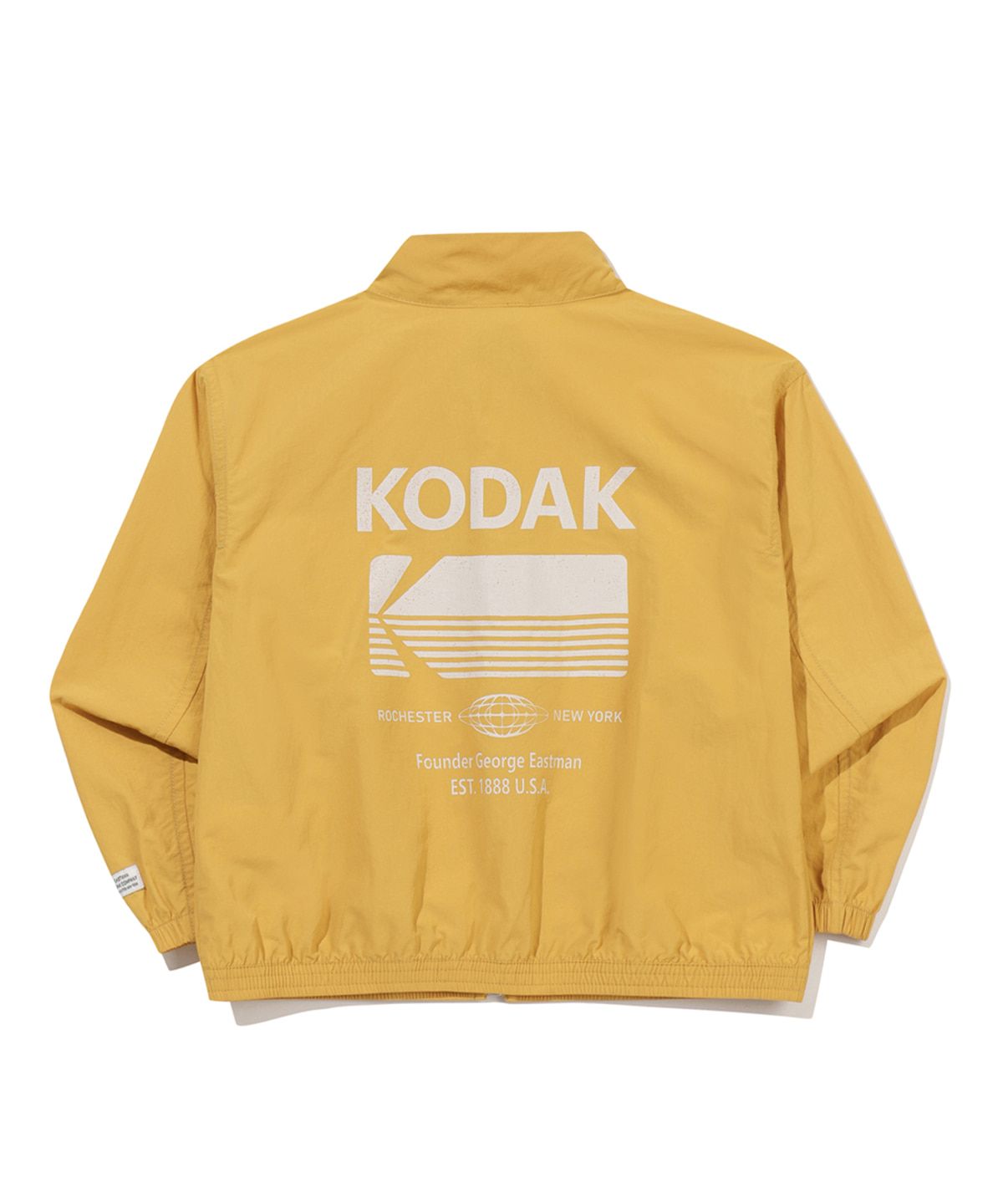 코닥 키즈(KODAK KIDS) 에센셜 빅로고 스탠넥 자켓 키즈 YELLOW