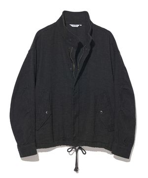 빈티지 슬럽 필드 자켓 블랙