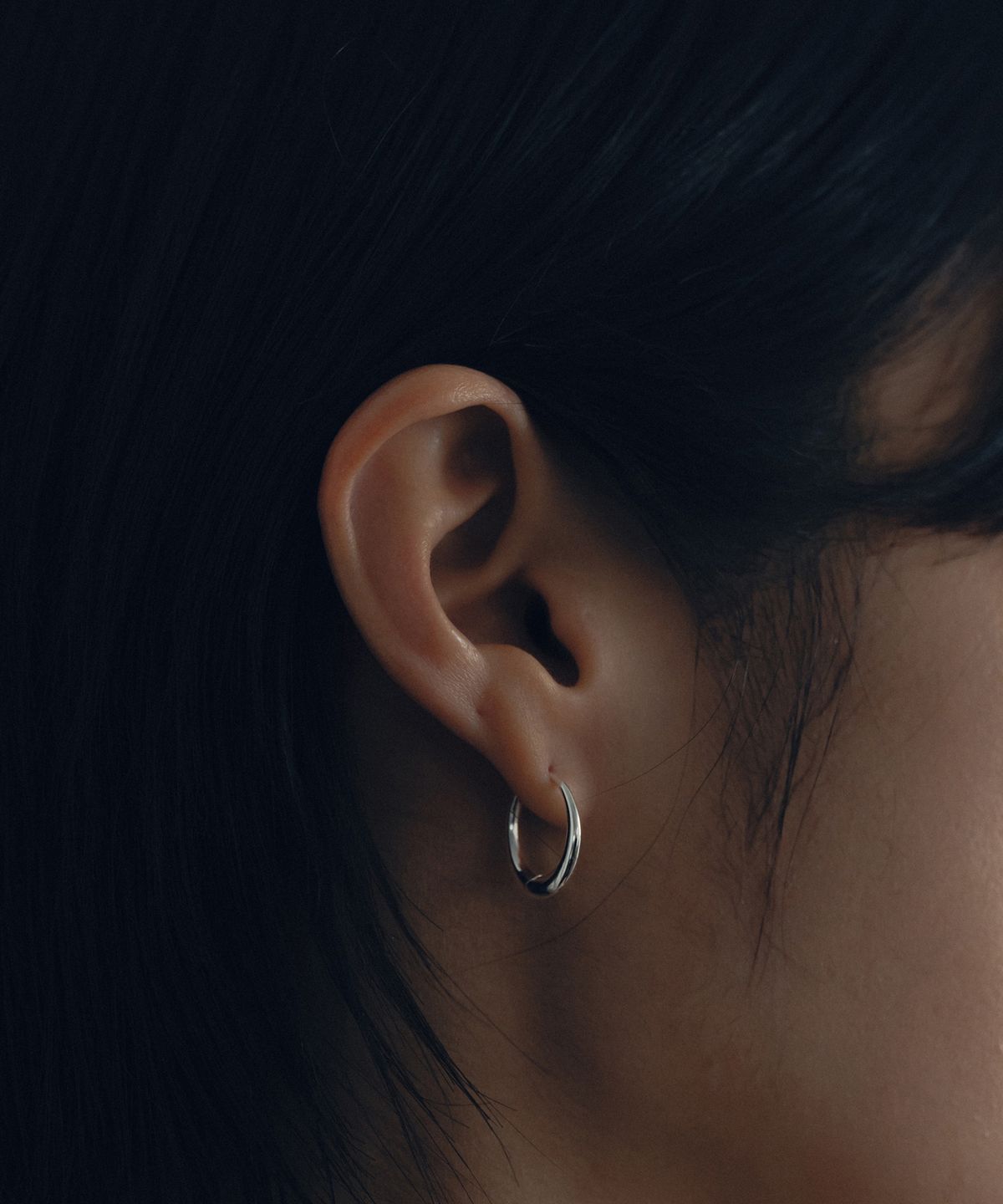 코도(KODO) Medium Oval Hoops