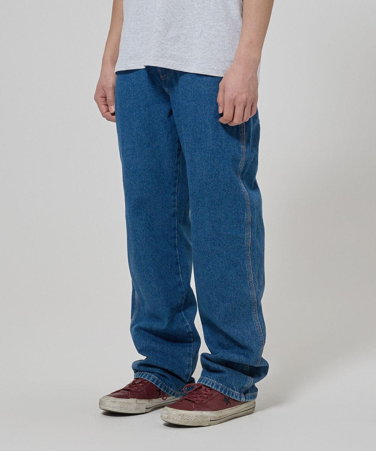 디키즈(DICKIES) 954 릴렉스드 데님 팬츠 Classic Blue