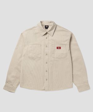 릴렉스드 히코리 워크 셔츠 Eucalyptus