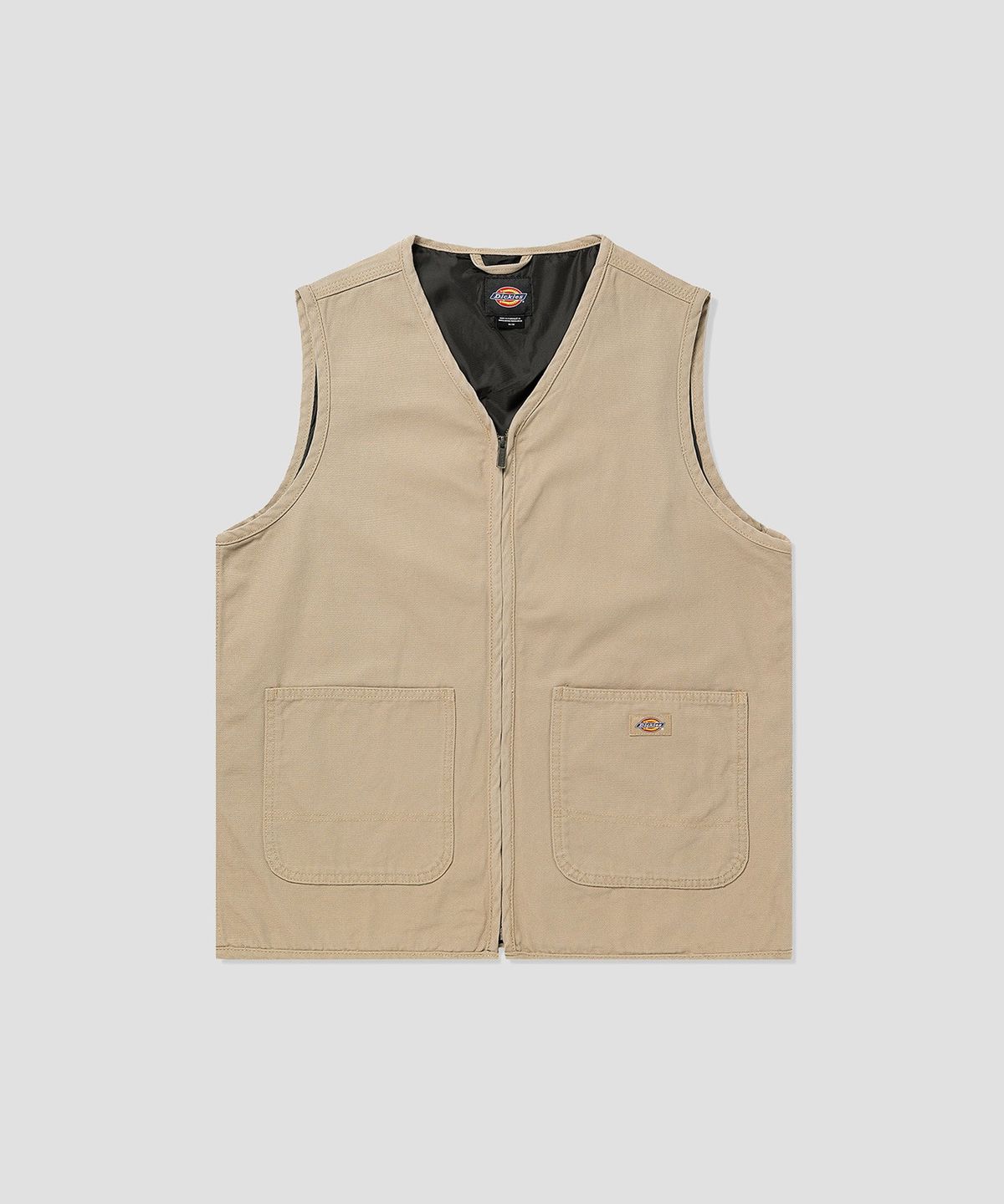 디키즈(DICKIES) 캔버스 썸머 베스트 Desert Sand