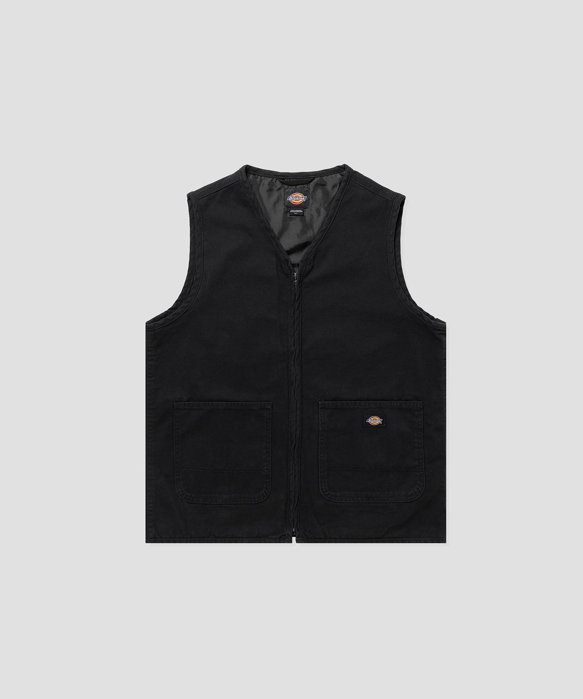 디키즈(DICKIES) 캔버스 썸머 베스트 Black
