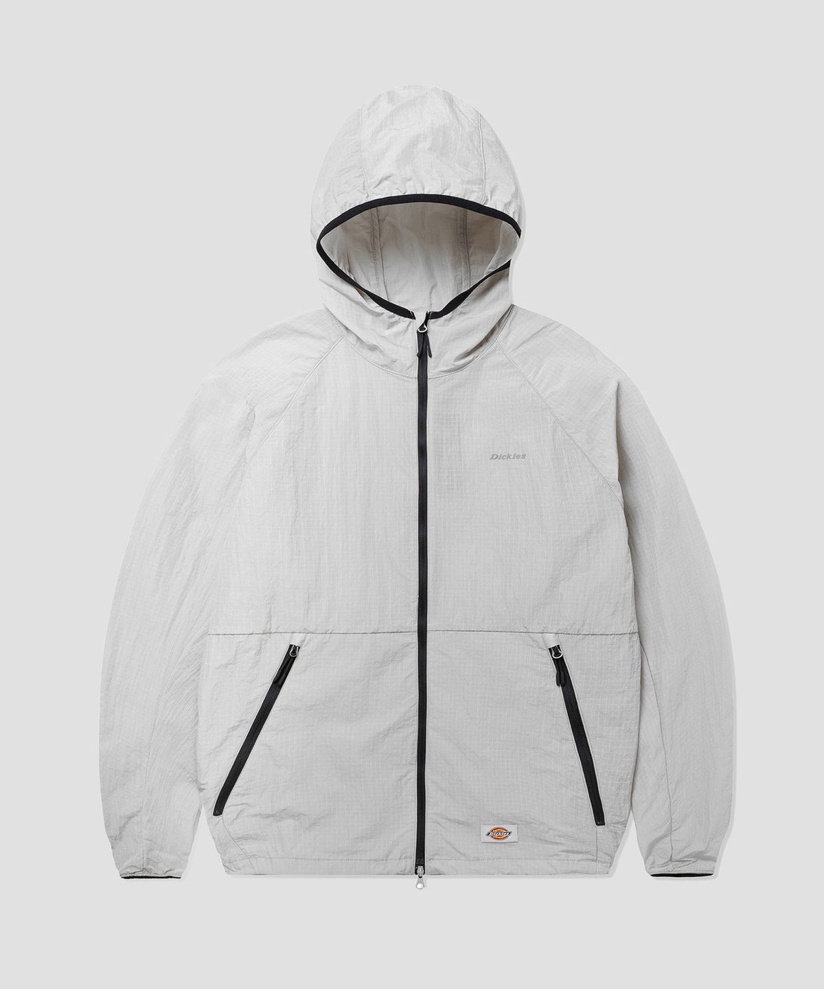 디키즈(DICKIES) 카도 립스탑 패커블 윈드브레이커 Light Gray