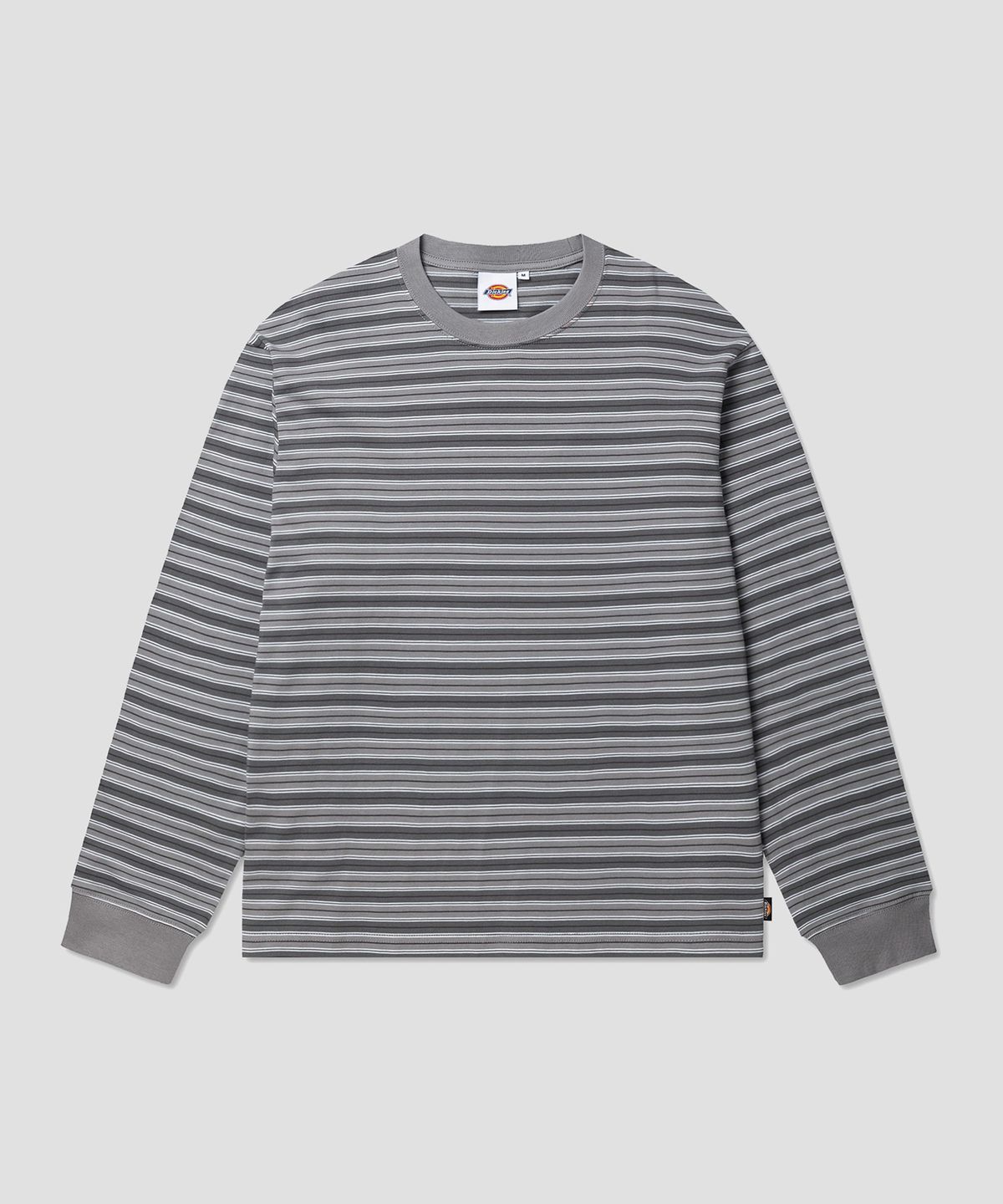 디키즈(DICKIES) 멀티 스트라이프 롱슬리브 Black