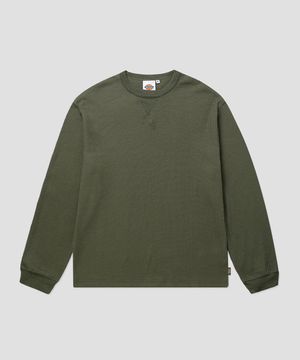 레귤러핏 와플 롱슬리브 Olive