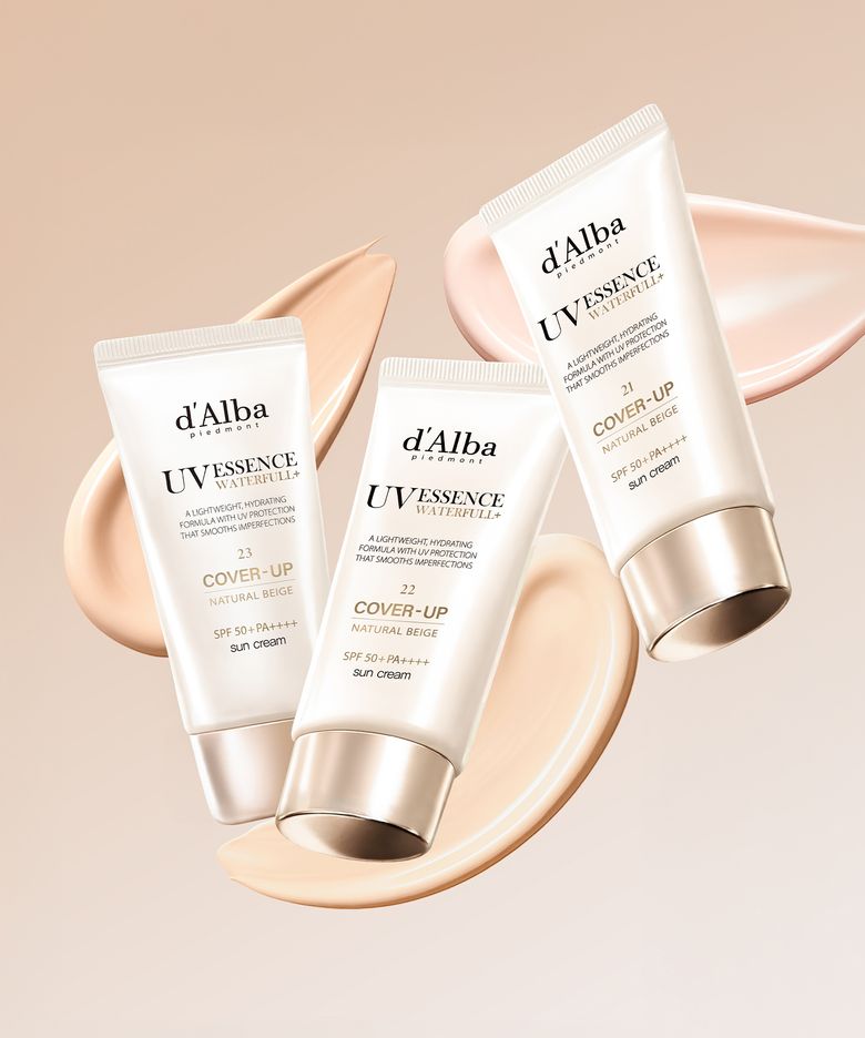 워터풀 톤업 선크림 (내추럴 커버 베이지) 50ml+50ml (23호)