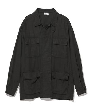 릴렉스드 BDU 자켓 블랙