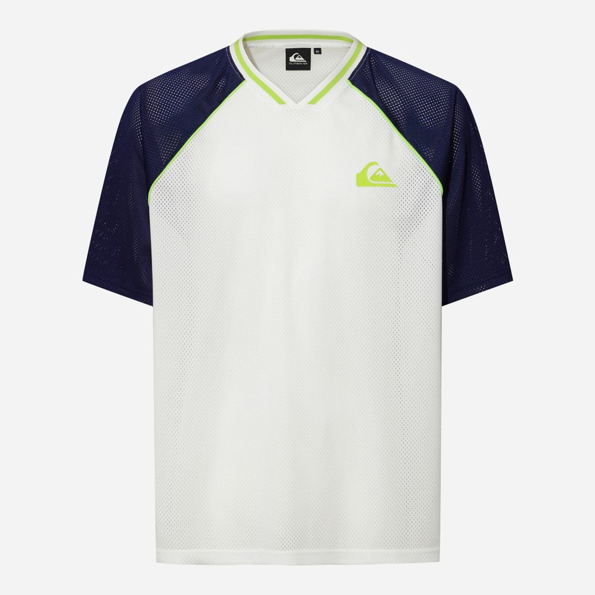 퀵실버(QUIKSILVER) KNOWLEDGE AERA 메쉬 반팔 티셔츠 (QG21ST549SNW)