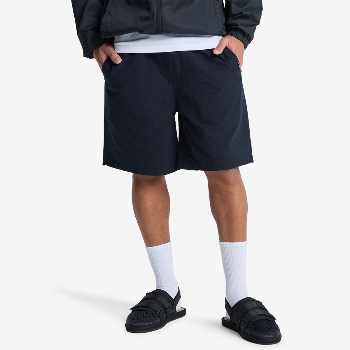 퀵실버(QUIKSILVER) TAXER TEXTURED 워크숏 반바지 (QG11WK018KVJ)