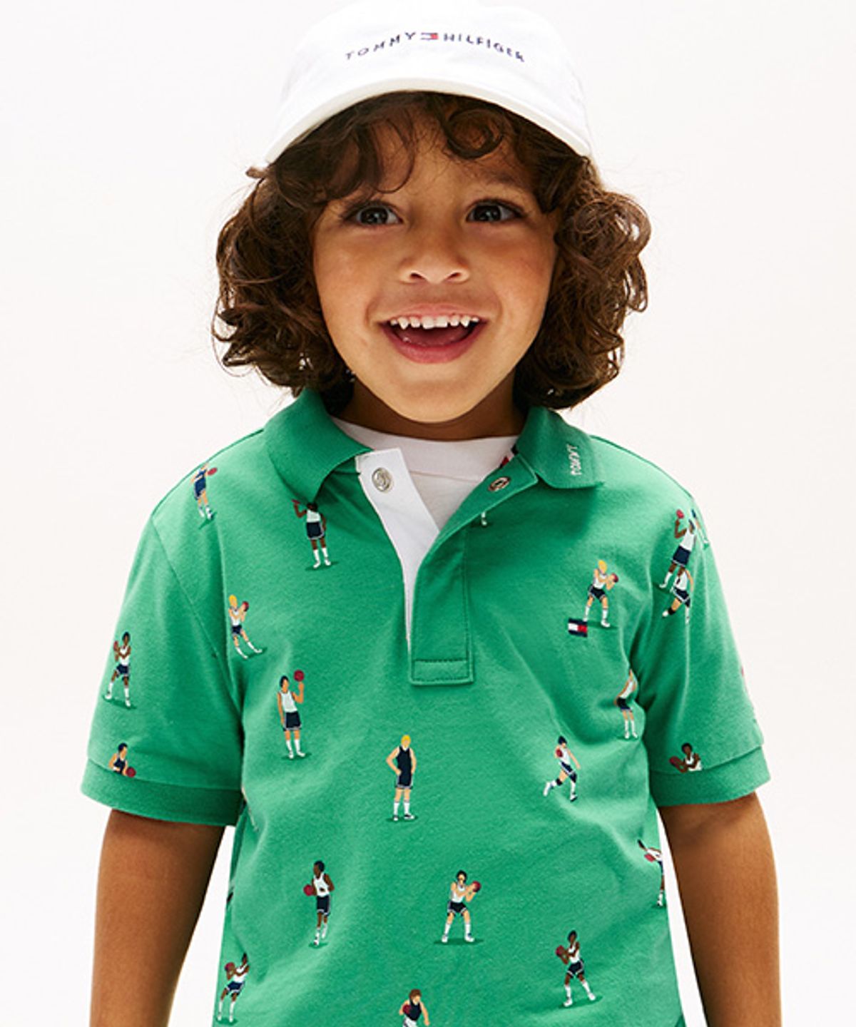 타미힐피거 키즈(TOMMY HILFIGER KIDS) 올 오버 프린트 폴로 티셔츠