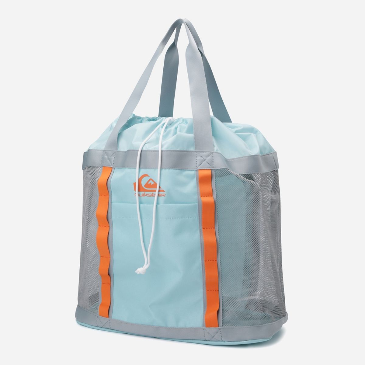 퀵실버(QUIKSILVER) VOLUME WATER 빅 메쉬 토트백 (QG13OB526AQU)