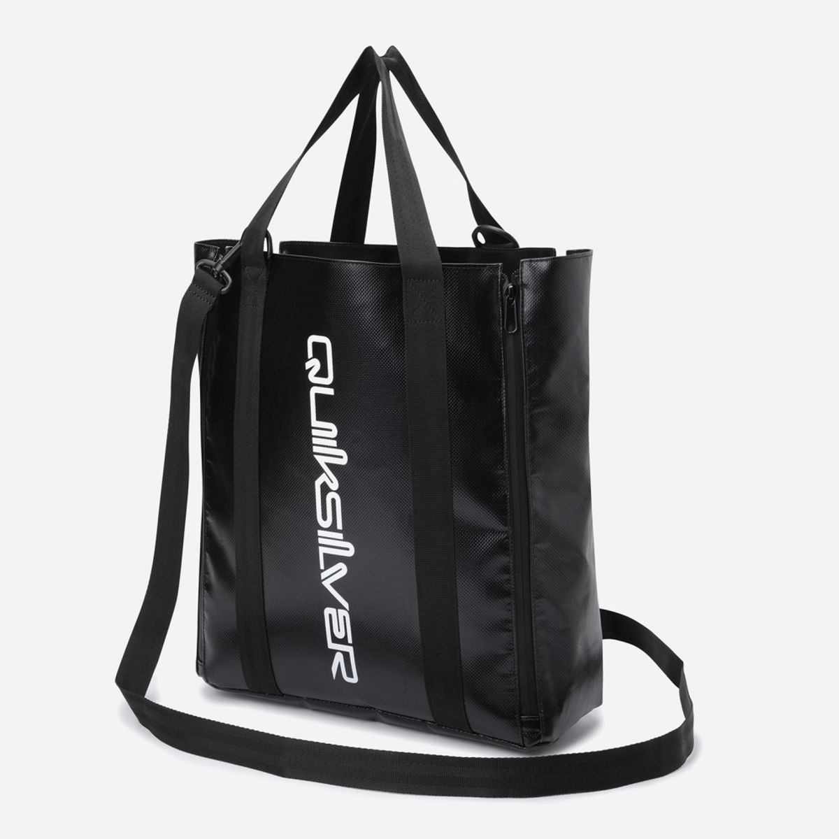 퀵실버(QUIKSILVER) 타포린 메쉬 블록 토트백 (QG13OB525KVJ)