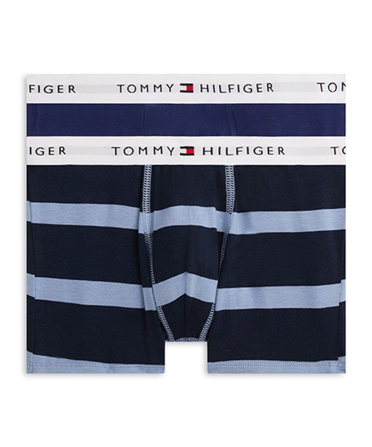 타미힐피거 키즈(TOMMY HILFIGER KIDS) 솔리드 스트라이프 트렁크 2P